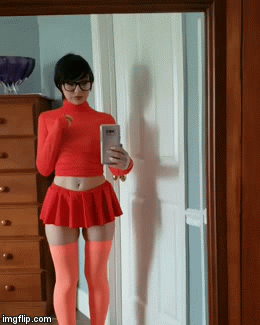 Velma fingering herself